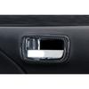 For Mitsubishi Outlander Sport   Carbon Fiber Inner Door Handle Trim