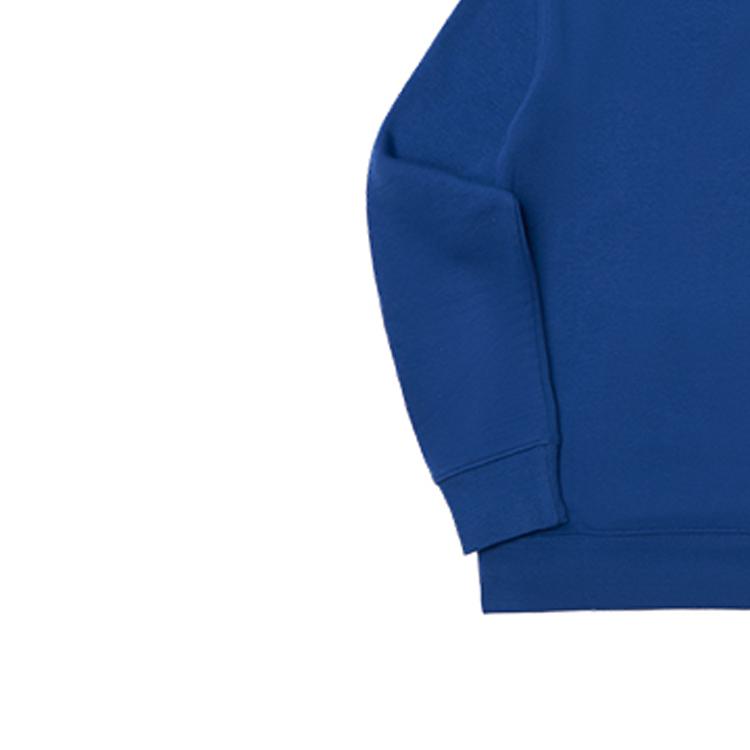 Nike X MLB Collaboration Hoodie Los Angeles Dodgers Letter Logo Print Crew Neck Long Sleeve Kids Hoodies Dark-Blue 3Z3B7SBF8-LAD