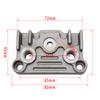 Oil Cooling Motocross Cooler Radiator Oil Cooler Set Monkey Bike For 50 70 90 110 125 140cc Dirt Bike DAX Pocket Bike ATV Motor