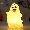 Svítící dekorace duch Halloween duch světlo strašidelný duch středový prvek závěsná ozdoba na stůl krbovou římsu skříňku stolní displej