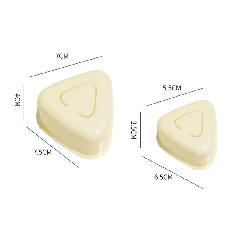 WIKHOSTAR Sushi Mold DIY Onigiri Rice Ball Food Press Triangular Sushi Maker Mold Bento Accessories