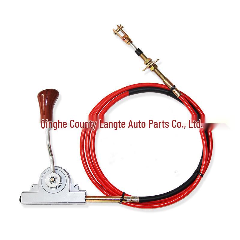 PTO Pull Cable Flexible Shaft Switch for Agricultural Machinery: Compatible with Fertilizer Spreaders and Marine Gear Shift Models.