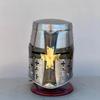 Templar Knight Helmet Brass Cross, Medieval, Cosplay Armor