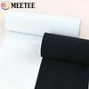 Meetee 10-50cm Wide Elastic Bands Soft Skin Rubber Band Strap Underwear Pants Webbing Tapes DIY Garment Sewing Accessories