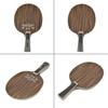 1×Table Tennis Racket Bottoms Plate 5-Ply Ping-Pong Blade Paddle Long Handle Ebony Dalbergia Table Tennis Paddle Blade Bat Blade