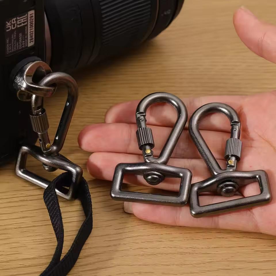 Xiaomi Camera Neck Strap Screw Holder Carabiner Hook Quick Release Set for Nikon Sony DSLR Cameras Neck Shoulder Strap Sling Accessory