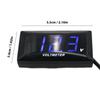 Battery Voltage Meter Voltmeter Digital DC 12-150V LED Motorcycle Display Screen Waterproof Square Panel Car Battery Voltage