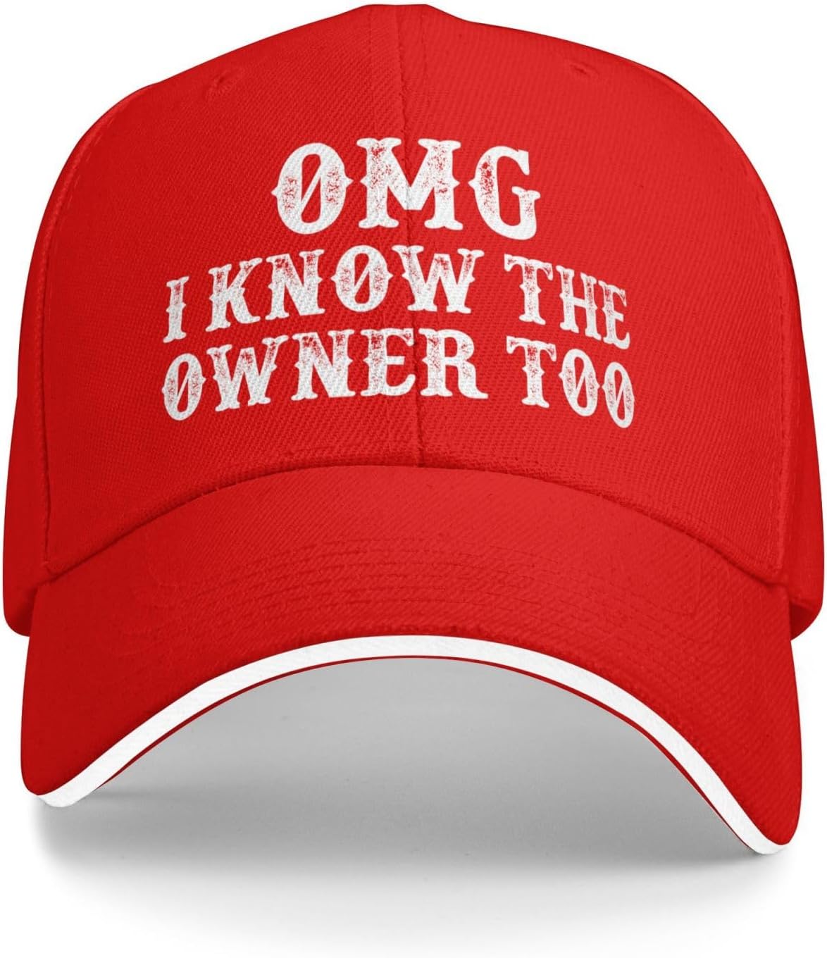 OMG I Know The Owner Too Funny StateUnisext Baseball Cap Polyester Casual Adjustable Adult Hat Adjustable