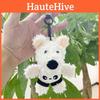 Plush Charming Animal Keychain Collection Featuring Cute Dogs Cats Frogs Bears And