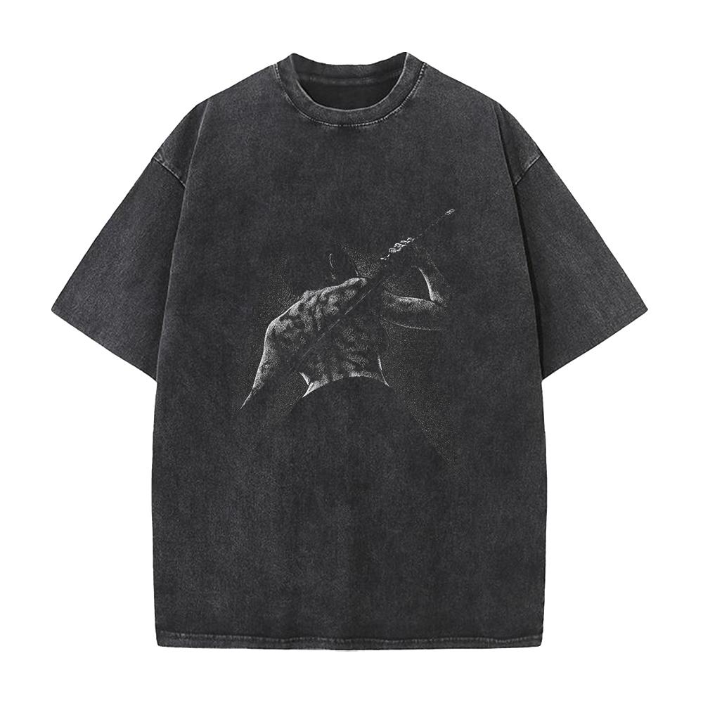 

Manga Jujutsu Kaisen Zenin Maki T Shirt Vintage Y2k Washed T-shirt Men Clothing Summer Short Sleeve High Quality Cotton Tee Tops S чёрный