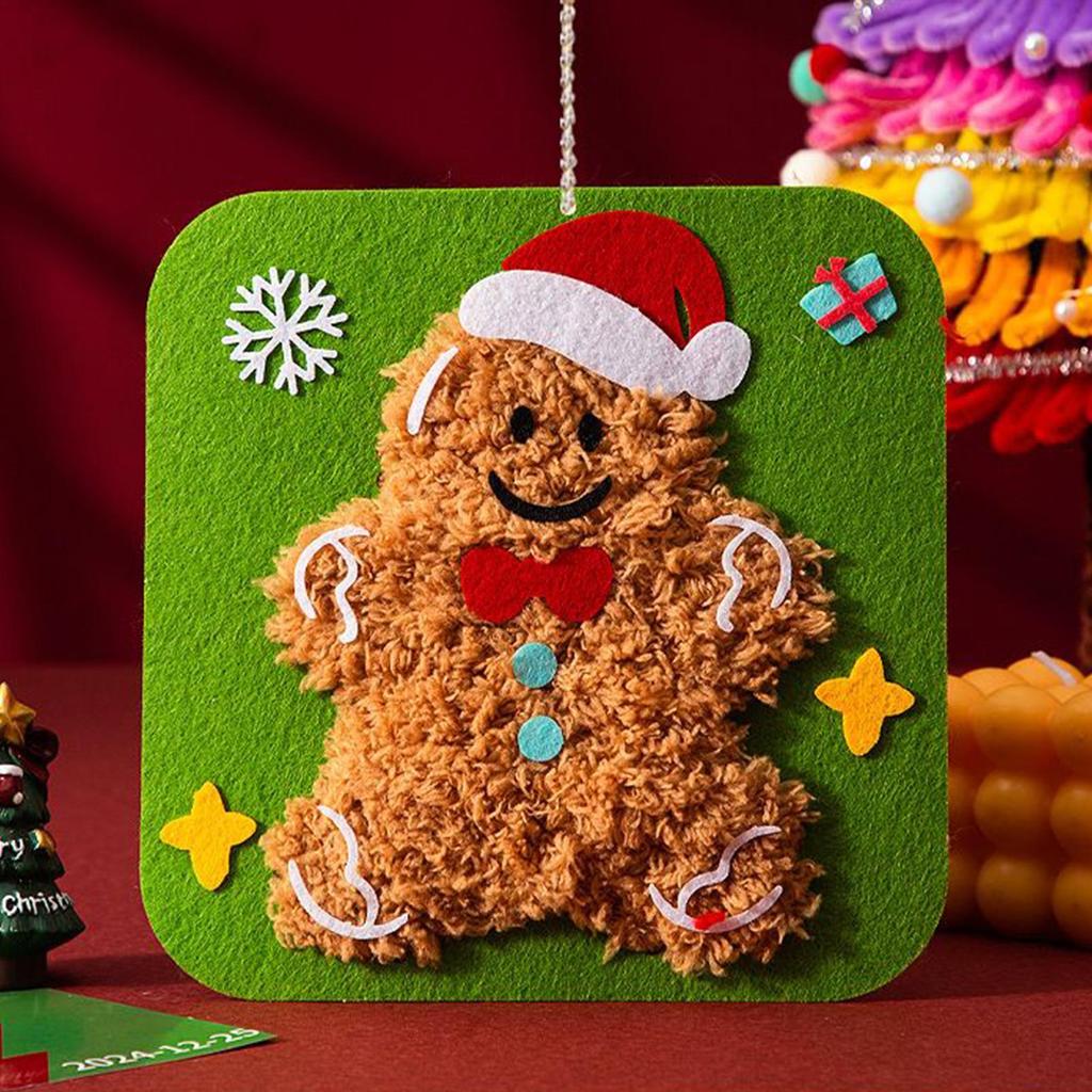 Sewing Kit for Kids DIY Christmas Theme Crafts Projects DIY Embroidery Sewing Kit for Birthday Girls Boys Kids Beginners Ages