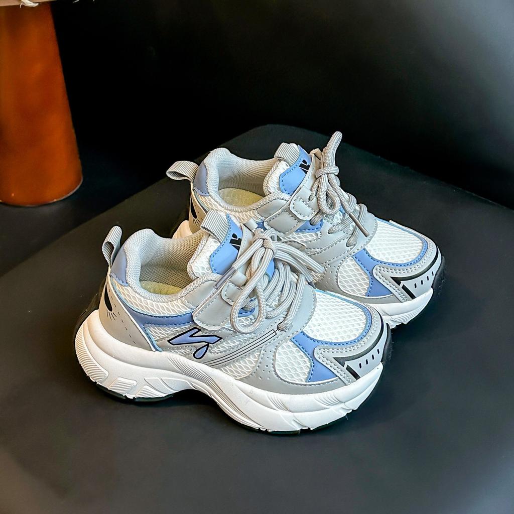 Girls Shoes Dad Shoes 2025 Autumn New Korean Version Versatile Boys Sports Shoes Mesh Breathable Casual Shoes