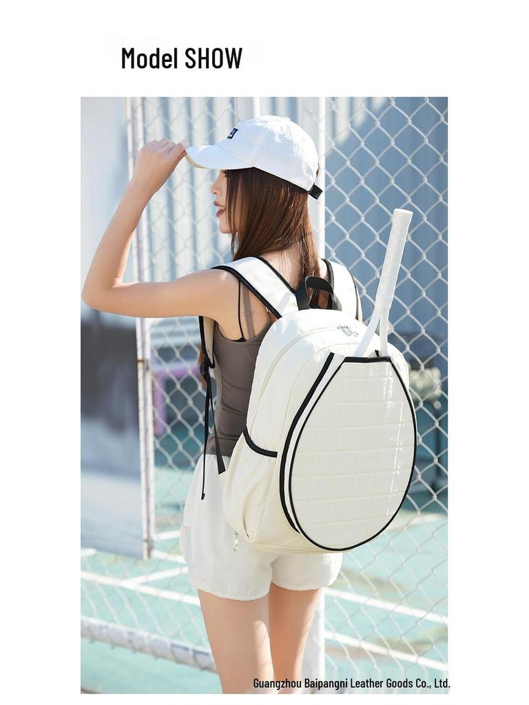 2026 Waterproof Tennis & Badminton Backpack for Kids, Youth, and Adults with Shoe Compartment