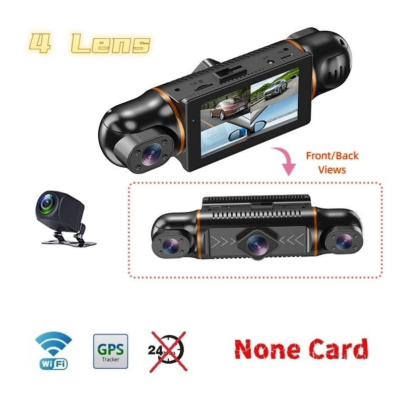 4-kanałowy rejestrator jazdy o wysokiej rozdzielczości 1080P z opcjonalną łącznością mobilną WIFI, pozycjonowaniem GPS, 24-godzinnym monitoringiem parkowania