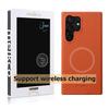 Étui Melkco en Cuir de Vachette à Chargement Magnétique pour Samsung Galaxy S26 Ultra S26Plus Coque de Téléphone Portable avec Protection d'Objectif de Caméra
