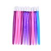 Safe And Durable 10 Pcs Cuticle Pusher Plastic Foils Nail Art Hoof Stick Tools Wrap Applications