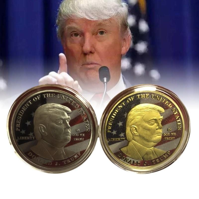 Donald Challenge Trump Coin Metal United States President Coin Commemorative