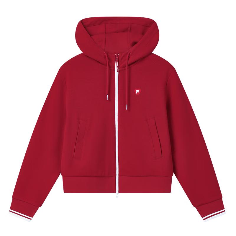 

FILA Women s Knitted Hooded Jacket L