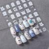 1pc 3D Embossed Nail Sticker - Cute Cartoon Dog Design, Self-Adhesive Waterproof Nail Art Decoration for DIY Manicures, Nail Art Accessories