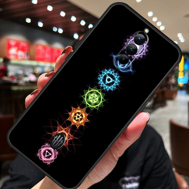 Mandala Chakra Yoga Case For ZTE Nubia Red Magic 10S 10 8 9 8S 9S 11 Pro Plus 5G 6R 6 7 6S 7S Pro 10 Air Cover