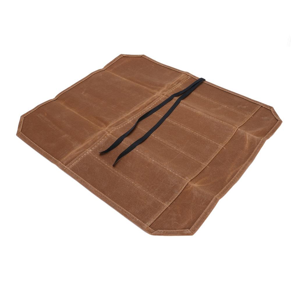 Borsa porta coltelli impermeabile in tela, borsa porta coltelli, elegante roll porta coltelli da chef, custodia da viaggio
