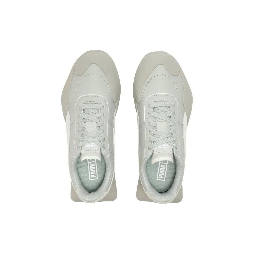 Puma Vaderon Leather Retro Versatile Low-Top Lifestyle Casual Shoes Unisex sneaker Fog-Gray 394615-02