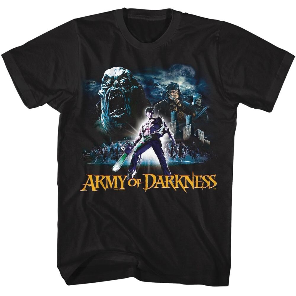 Army of Darkness Movie Montage Men T Shirt XL