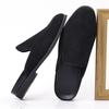 Designer New Men Black BLUE Half Slippers Shoes Casual Suede Pu Leather Mules Moccasins Breathable Loafers Zapatos Hombre