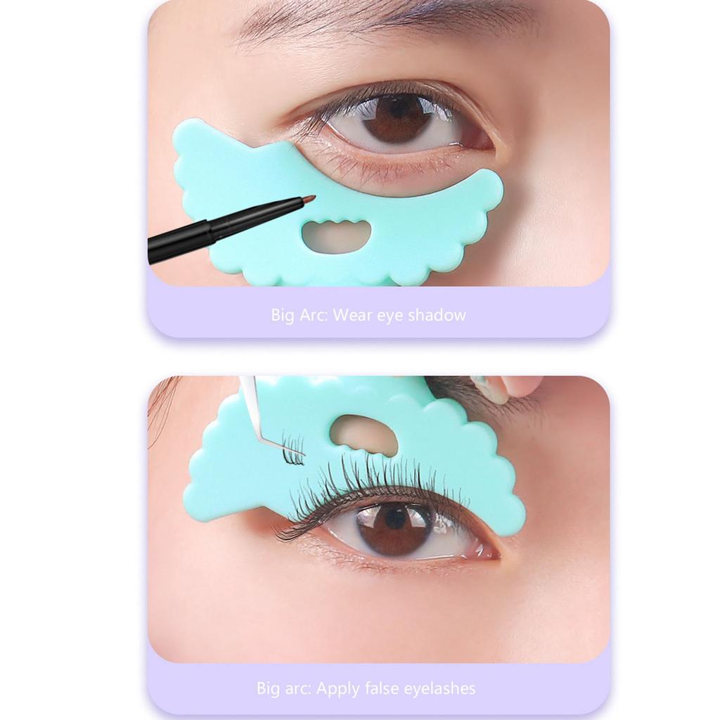 Eyelash Mascara Applicator Baffle Prevent Smudging Silicone Eyeliner Eye Makeup Shield