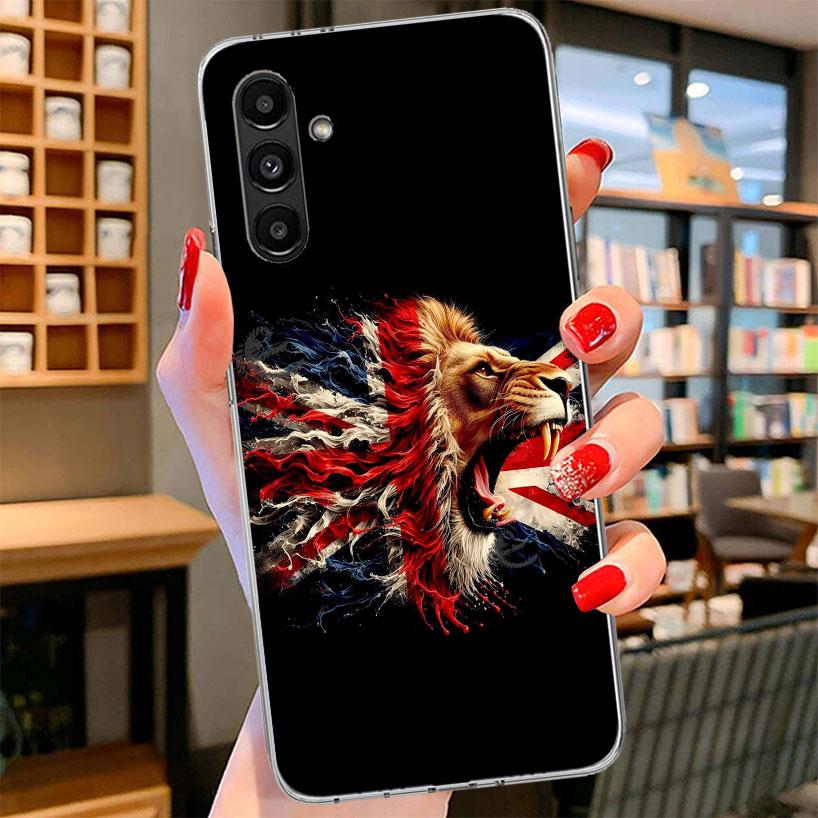 Union Jack England UK Flag Phone Case For Samsung Galaxy A17 A37 A57 A16 A26 A36 A56 A15 A25 A35 A55 A14 A24 A34 A54 A13 A23 A33