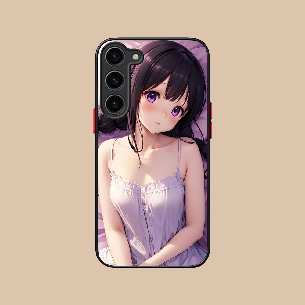 Hyouka Chitanda Silikonowe Etui na Telefon Komórkowy do Samsung Galaxy S26 S25 S24 S23 S22 S21 Plus FE Ultra Kolorowe Pokrowiec