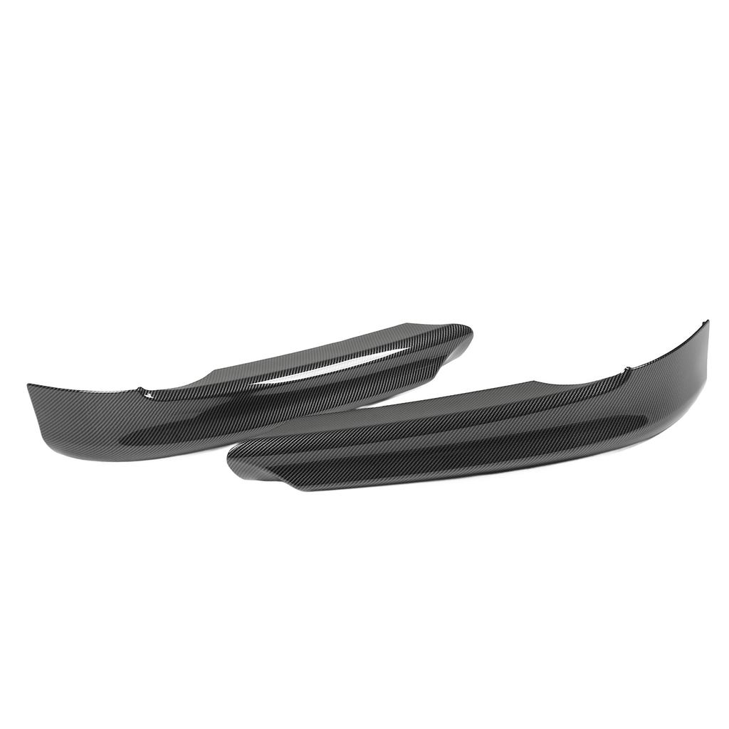 1 pereche eleron bara față, aerodinamic, suprafață netedă, potrivit pentru Seria 3 E90 Sedan Pre?LCI
