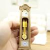 1/12 Dollhouse Retro Standing Clock Grandfather Clock Model Dollhouse Living Room Furniture Decoration Doll House Scene Ornament