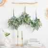 100pcs Artificial Eucalyptus Leaves Stems Eucalyptus Branches Artificial Plants for Home Wedding Decor