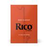 D'Addario WoodWinds D'Addario RICO REA1030 Bass Clarinet Reeds [Hardness: 3.0], Pack of 10