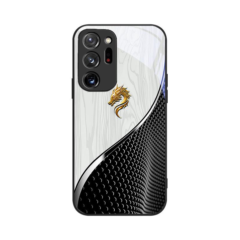 Samsung S11 S21 S23 S20 FE Case - National Trend Dragon Wood Grain, Magnetic Absorption, Fast Selling