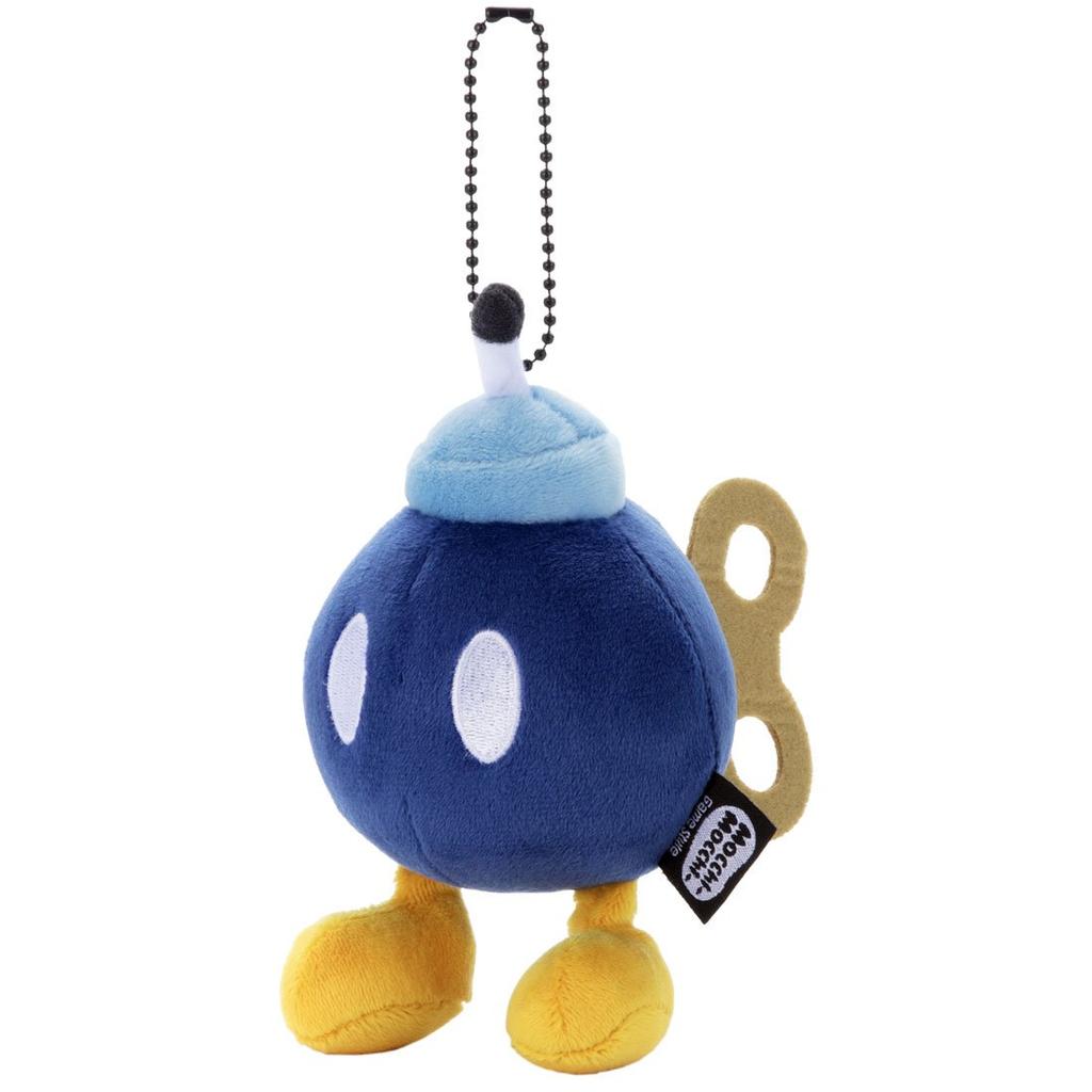Takara Tomy Arts Mario Kart Mocchi-Mocchi-Game Style Ball Chain Mascot Bomber, Approximately 10cm Tall