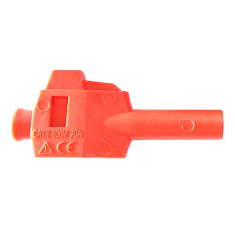 No Welding Need 4mm Banana Plugs Connector Fast Release 4mm Test Leads Connector Quick Fixing for Multimeter Leads