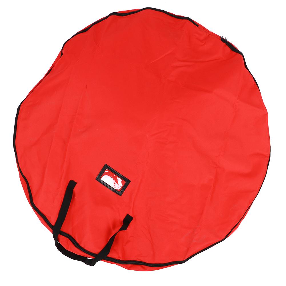 Sacchetto Rosso Porta Regali di Natale Decorazione Campana Ghirlanda Ghirlanda Contenitore Impermeabile Antipolvere