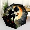 1pc Fairy Bloom Automatic Open/Close Umbrella Compact Folding Umbrella, All-Season Portable Umbrella for Women/Men F1124154