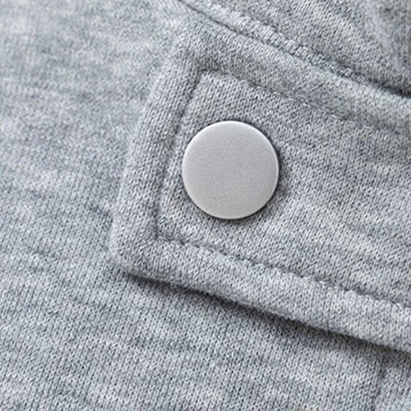 NASA MARVEL Men's Polo Collar Cardigan Jacket