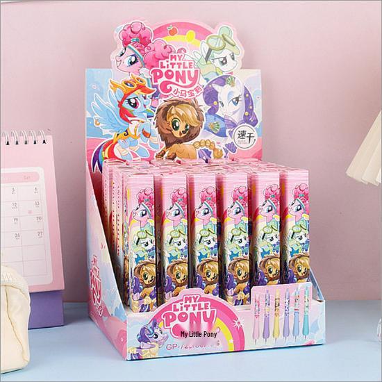 Super Mario Cartoon Gel Pen: Quick-Drying, Clickable with Metal Clip - Perfect for Students & Kids