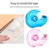 Transparent Desktop Tape Cutter Tape Hand Use Practical Plastic Adhesive Tape Dispenser Portable Lightweight for Office