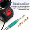 Universal Soldering Iron Hot Melt Nut Press Head for C245/T80P/T90B Inlay Nut Insertion - 3D Printer Accessories