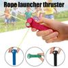 Shooter Thruster Zip String Rope Launcher Propeller With Rope String Controller Handheld Loop Lasso Electric Toys For Children
