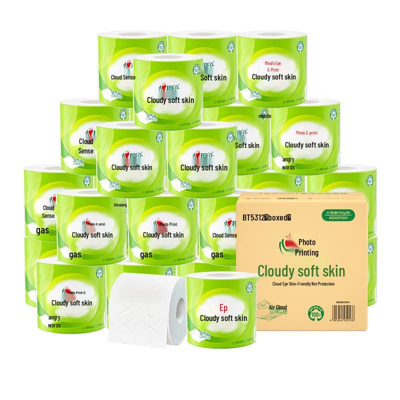 Mind Act Upon Mind Cloud Feel 4-Ply Toilet Paper Rolls