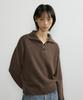 Lingseoul Cashmere Collar Knit-Brown