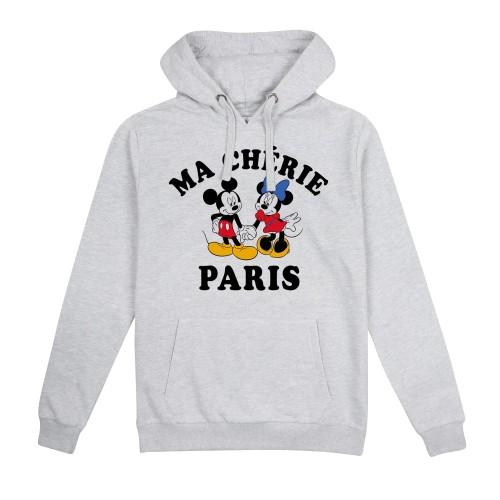 Disney Womens/Ladies Paris Mickey & Minnie Mouse Hoodie