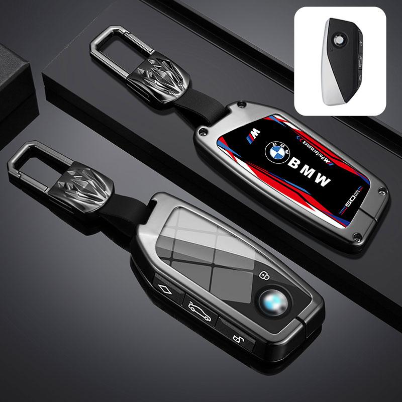 Heiß 2025 Auto-Fernschlüssel-Etui Abdeckung Schale Für BMW X1 U11 X7 G07 XM G09 I7 G70 X5 G05 LCI IX IX40 I20 U06 G81 M3 Serie 5 7 G60 20