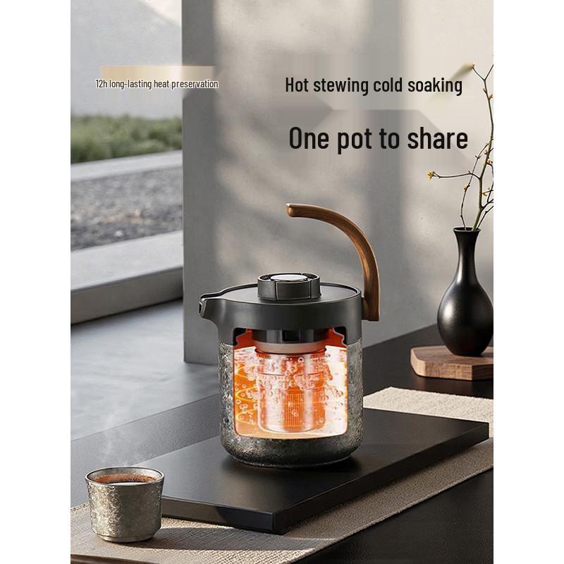 Supor 316L Stainless Steel Thermal Kettle Teapot, 1L